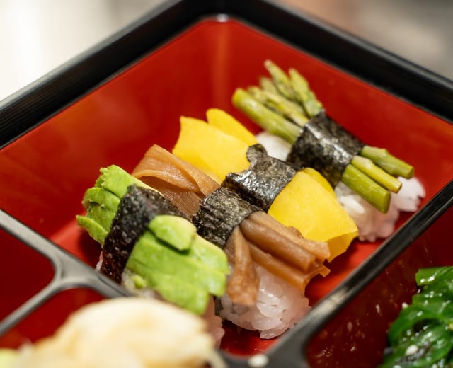 Veggie Sushi Lunch Box.