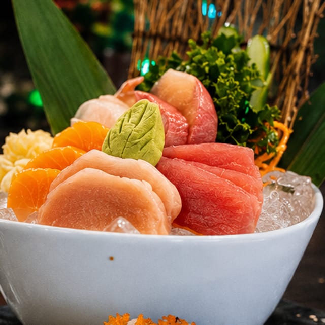 Sashimi Appetizer.